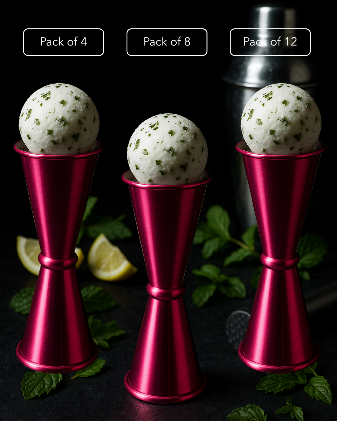 Mint to be Lime! | Zesty Lemon & Fresh Mint Cocktail Bomb | INR 75 | Starting pack of 4